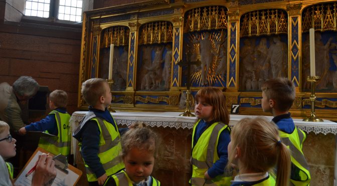 Lockerbie Primary School Visits All Saints Chhurch